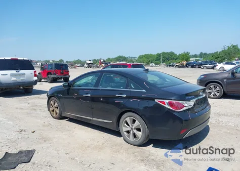 2012 Hyundai Sonata Hybrid из США, поврежденный, VIN KMHEC4A4XCA037329